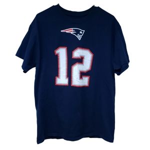 New England Patriots Tom Brady #12 T-Shirt